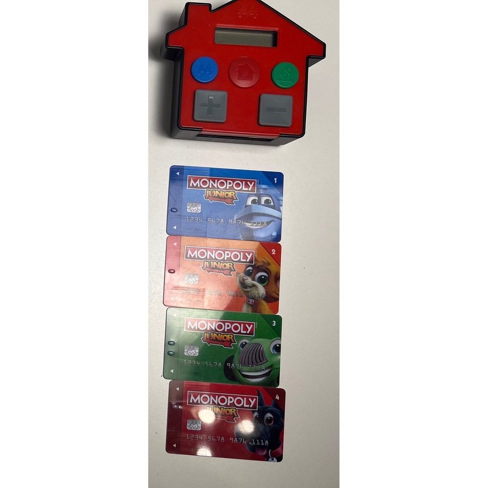 Monopoly Junior Electronic Banking‎ Board Game REPLACEMENTS Pieces
